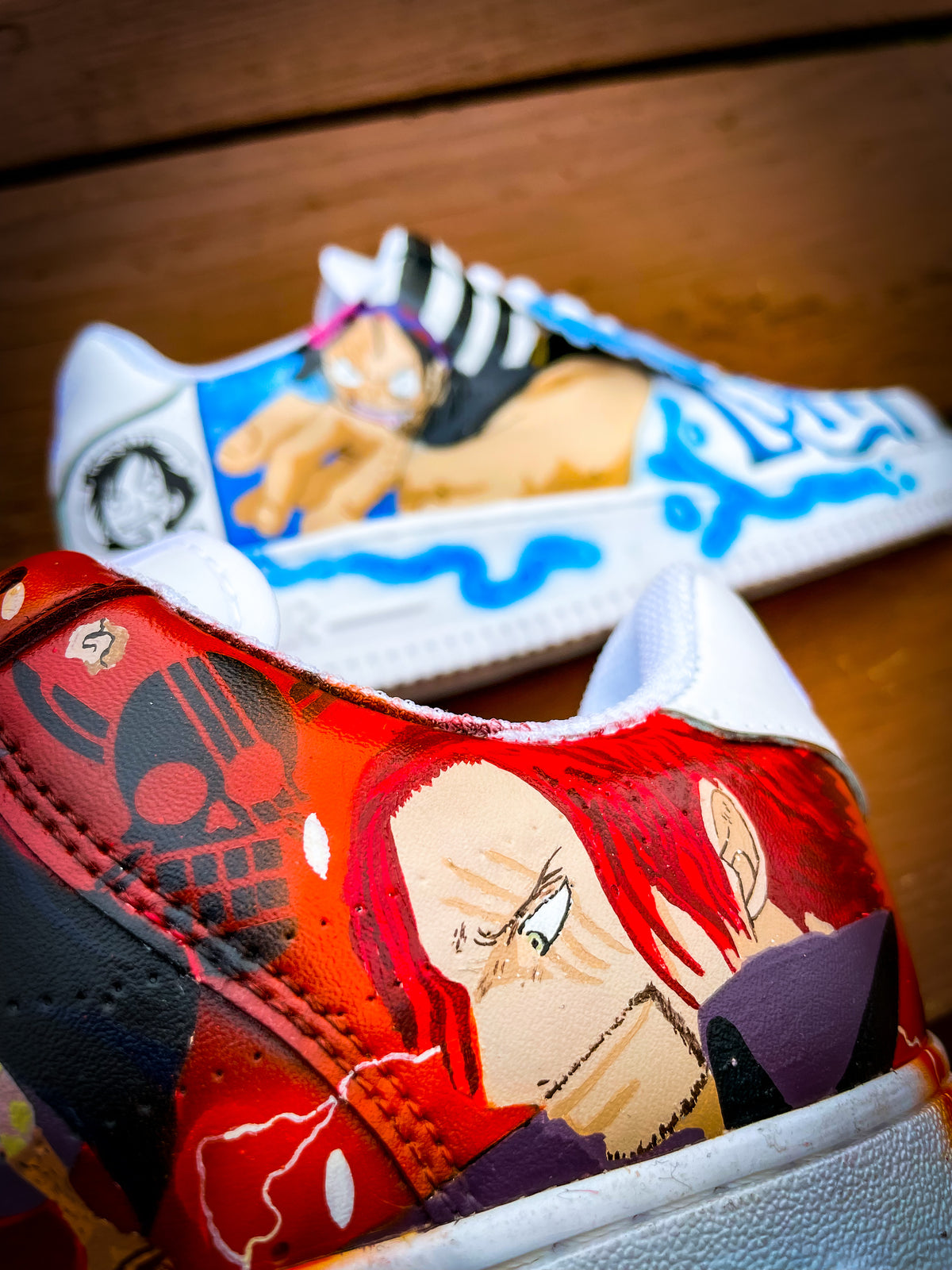 Luffy & Shanks Design