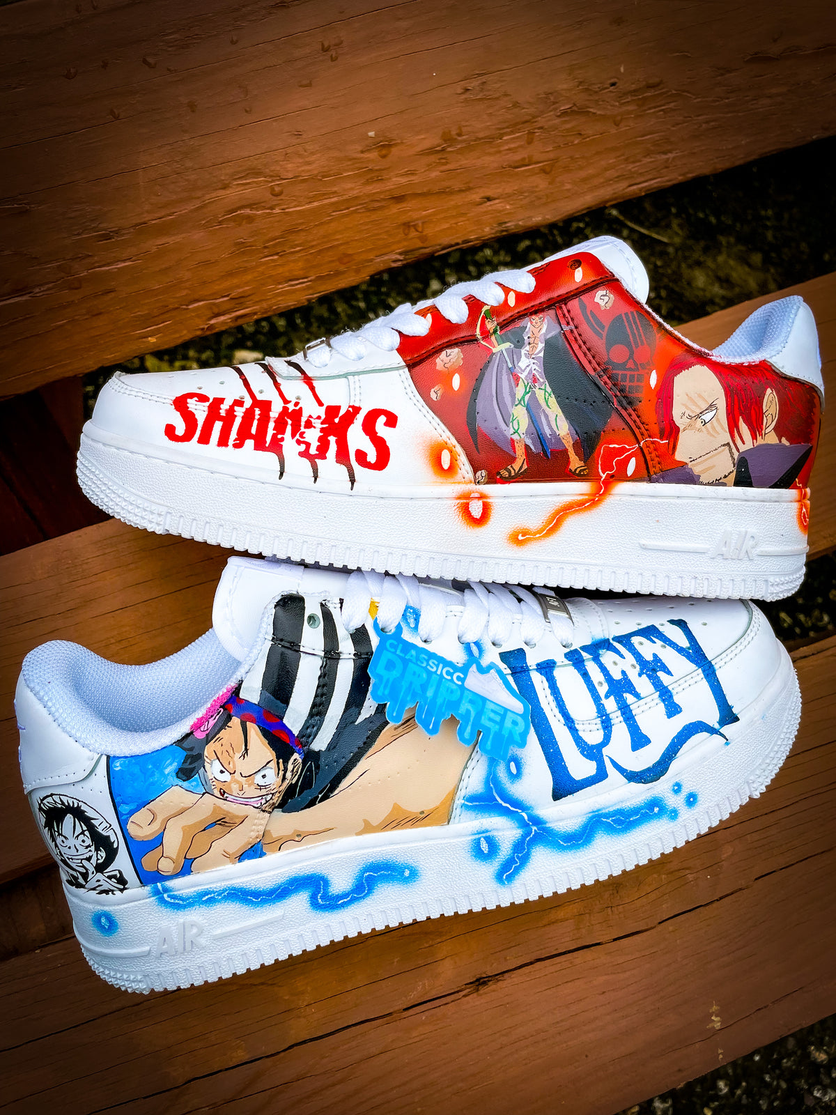 Luffy & Shanks Design